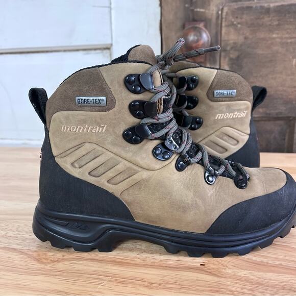 Montrail Hiking Boots women’s 5.5 Brown Leather Camp Outdoor Trail